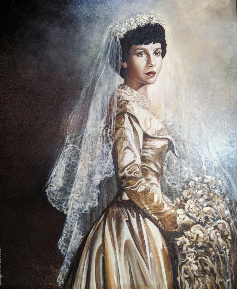"Bridal 1" - 1998, Oil 